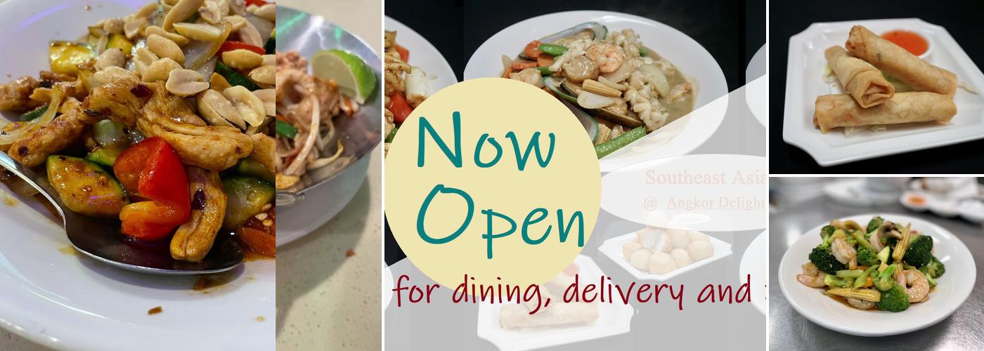 Angkor Southeast Asian Delight Menu