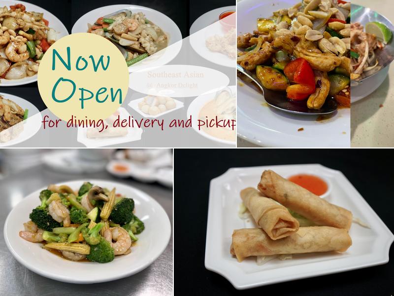 Angkor Southeast Asian Delight Menu