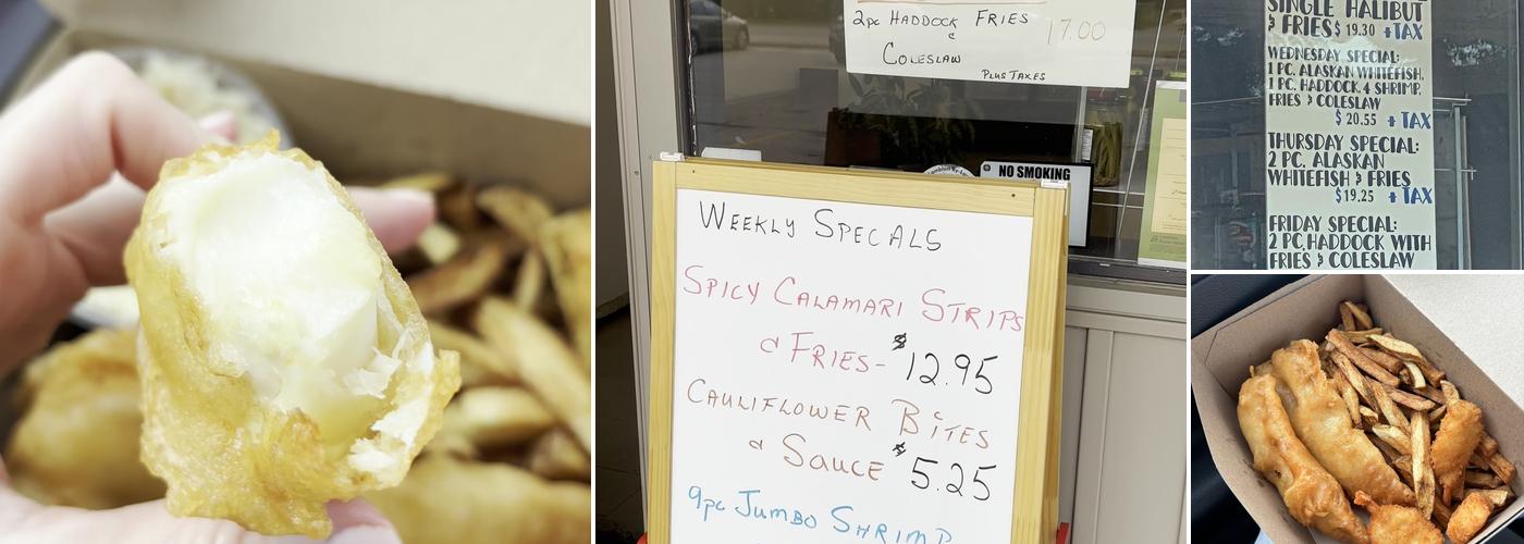 Perry's Fish & Chips Menu