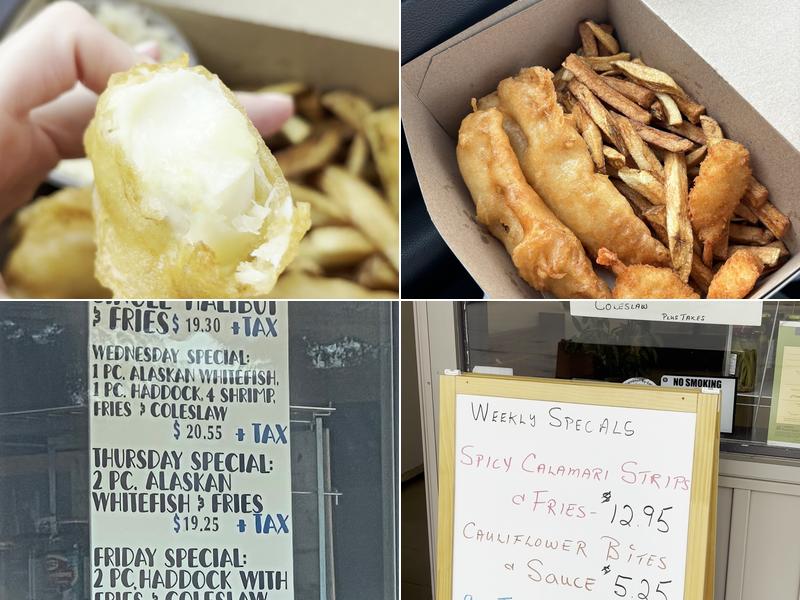 Perry's Fish & Chips Menu