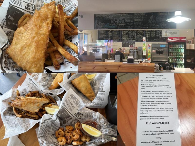 Kris' Fish & Chips Menu