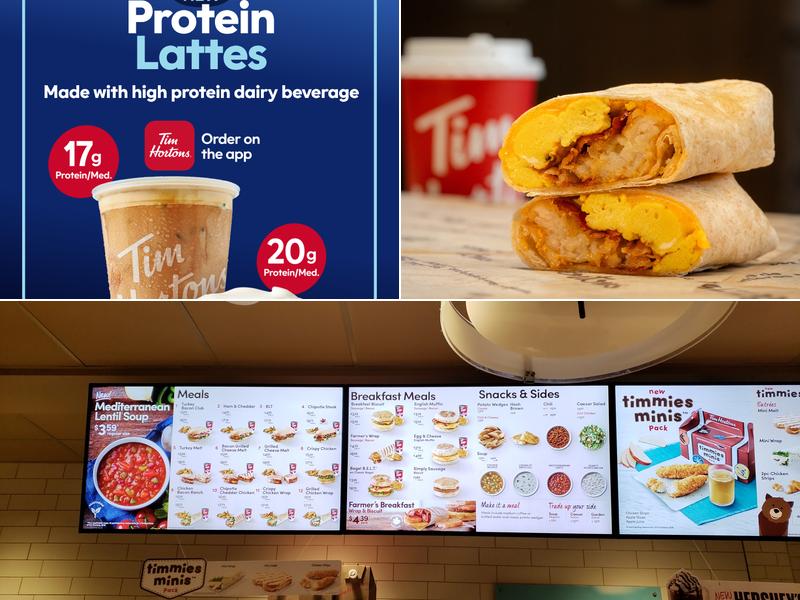 Tim Hortons Menu