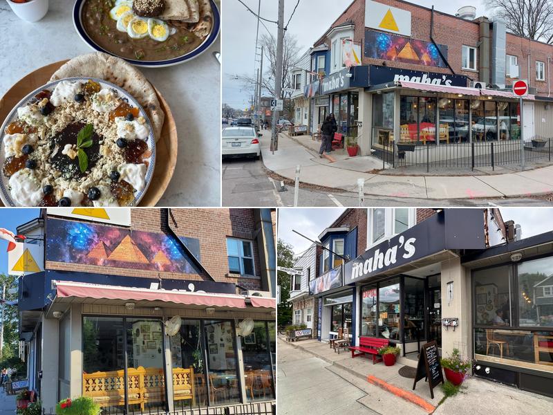 Maha's Brunch 226 Greenwood Ave, Toronto