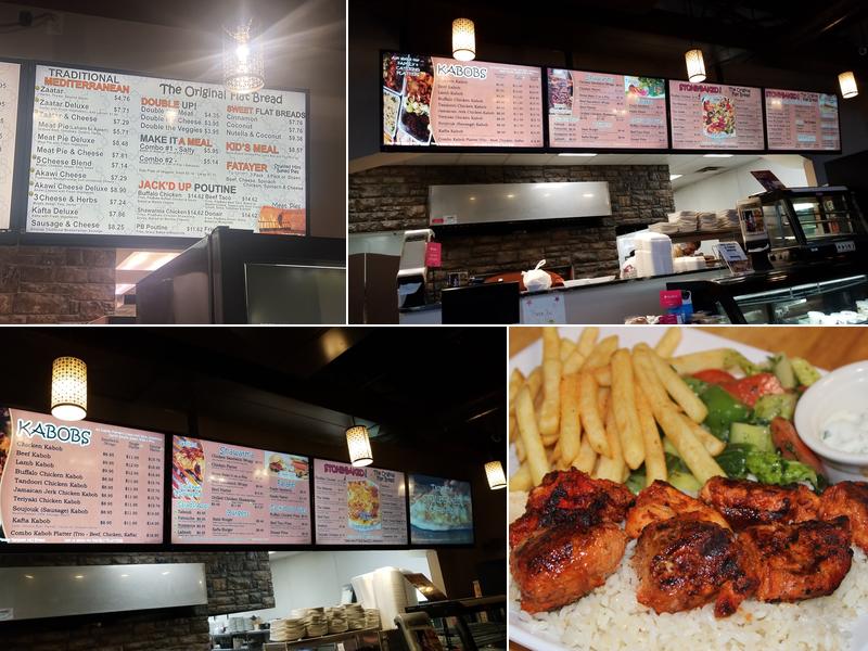 PitaBake Inc. Menu