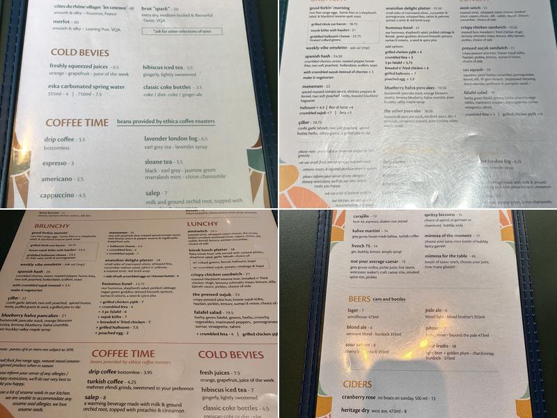 Good Fork Menu
