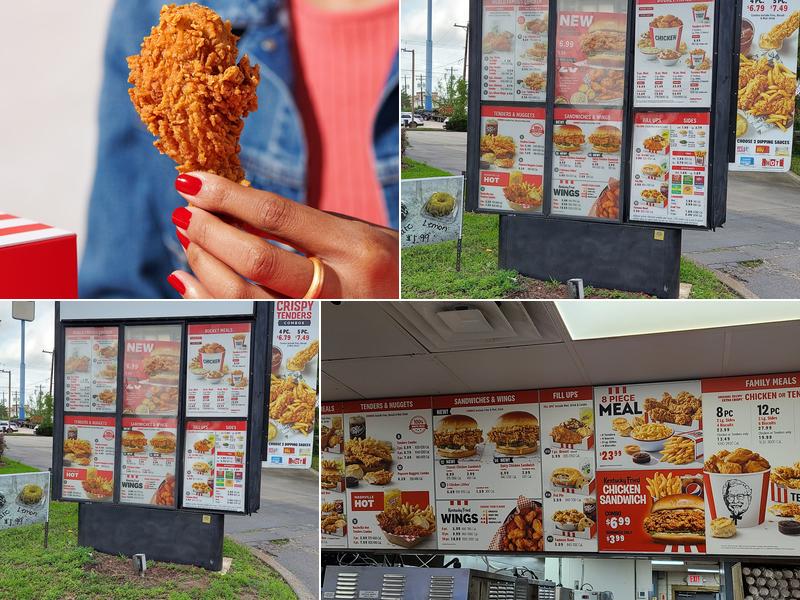 KFC Menu