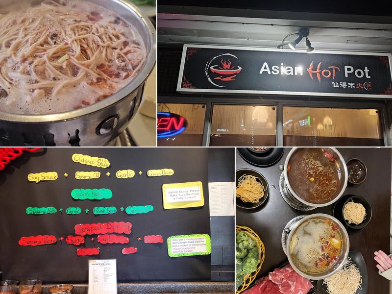 Asian Hot Pot Menu