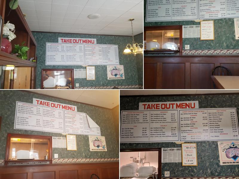 King Fish & Chips Menu