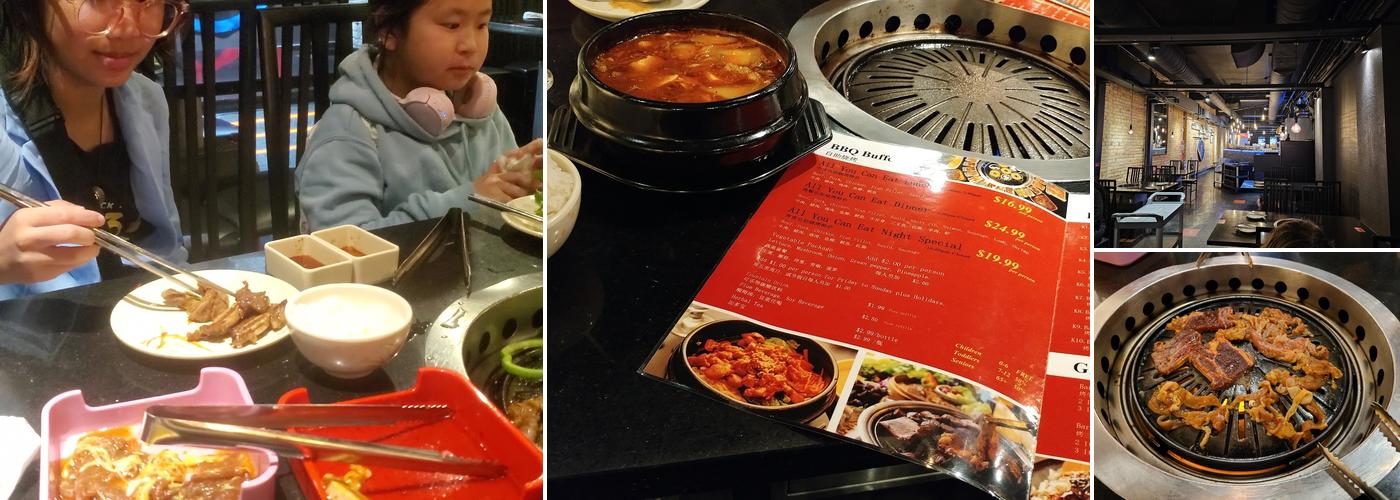 K Grill Menu