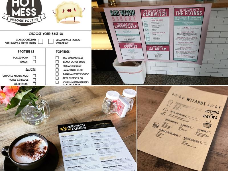 Bad Witch Bakery Menu