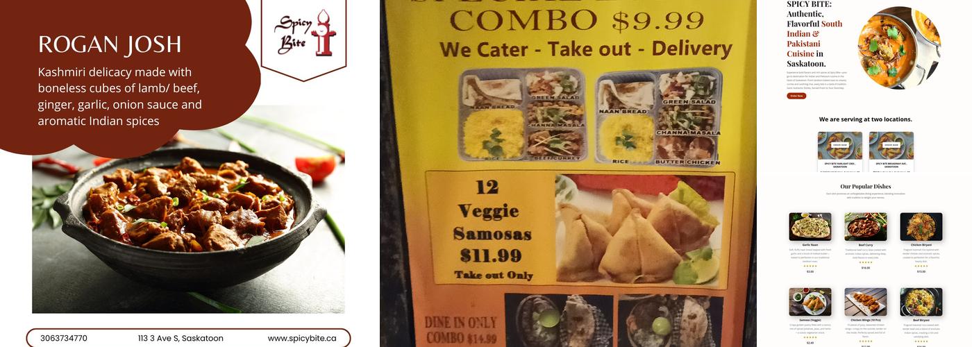 Spicy Bite Menu