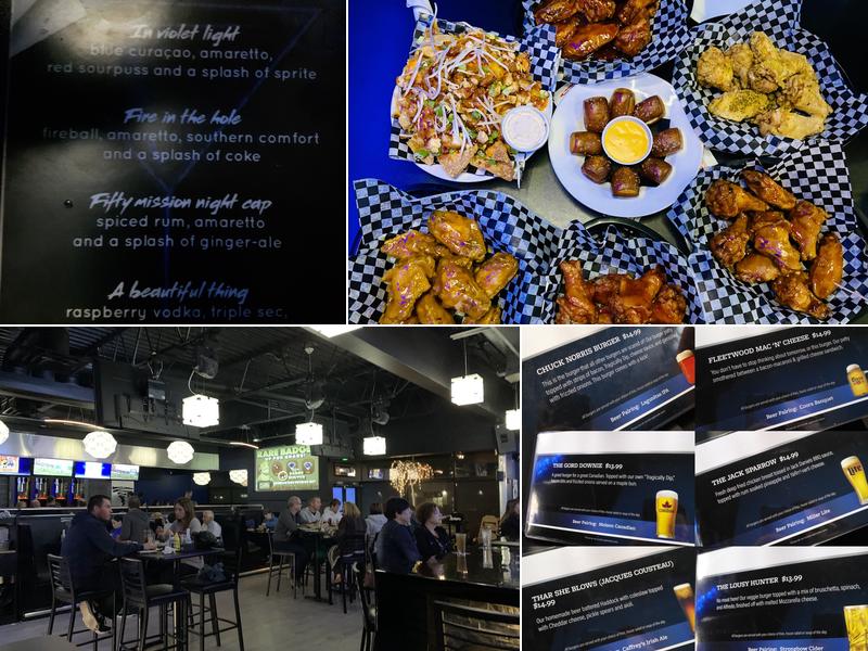 Twisted Arm Bar and Grill Menu