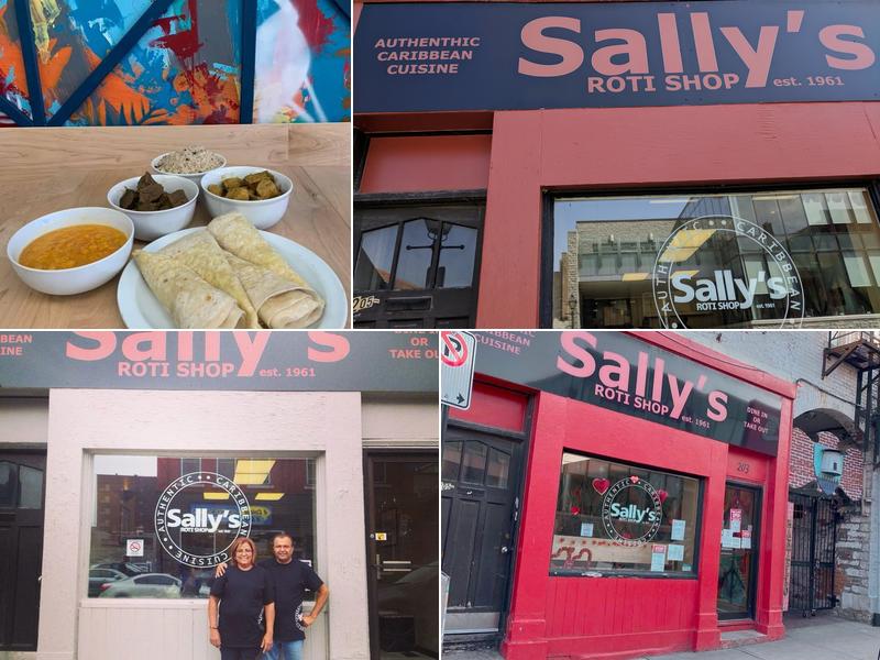 Sally's Roti Shop 203 Wellington St, Kingston