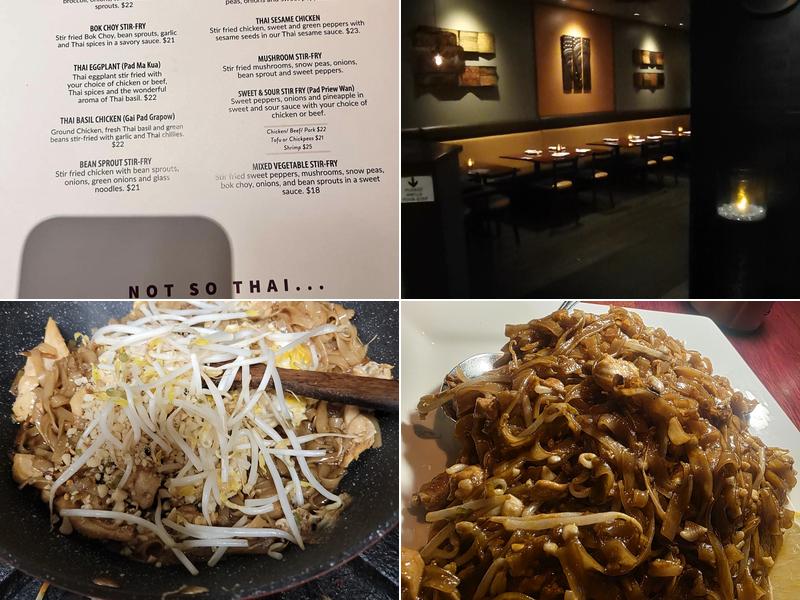 Splash Thai Cuisine Menu