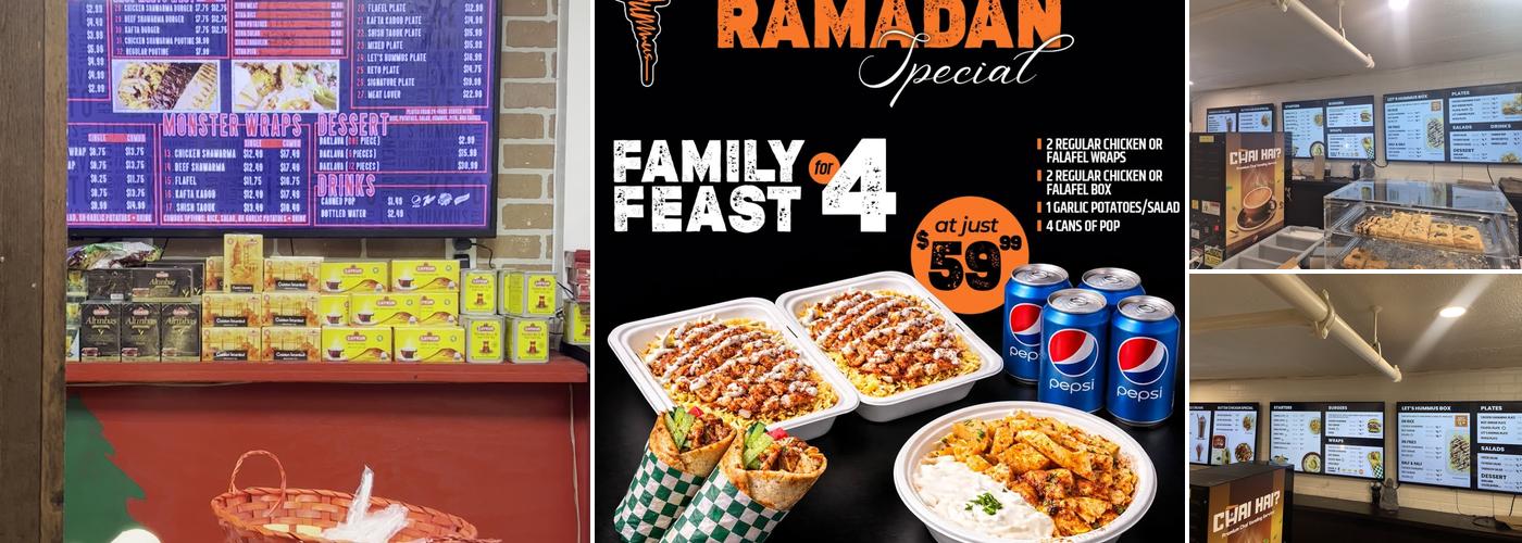 Let's Hummus Menu