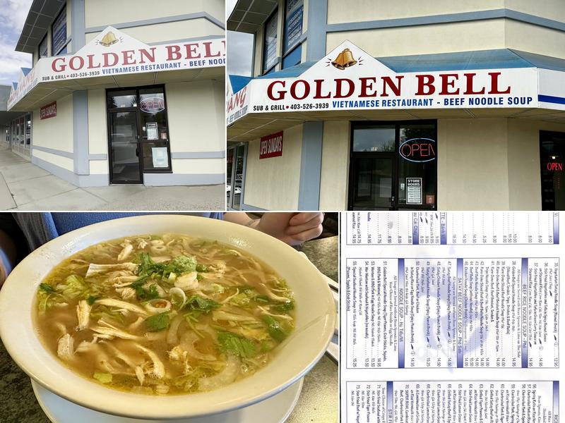 Golden Bell Sub & Grill Restaurant Menu