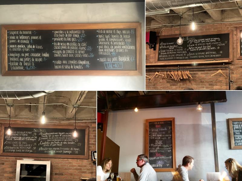 Bistro D Menu