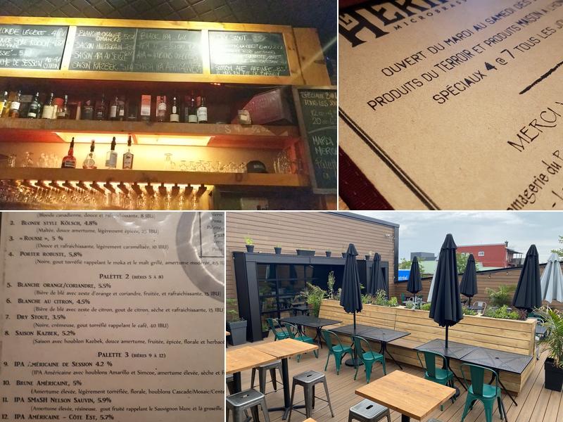 L'Hermite - Microbrasserie / Pub Menu