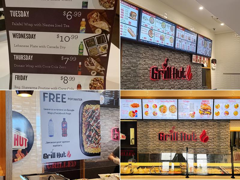 Grill Hut Menu