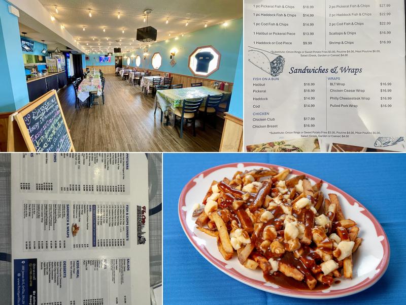 Fin City Fish & Chips Restaurant Menu