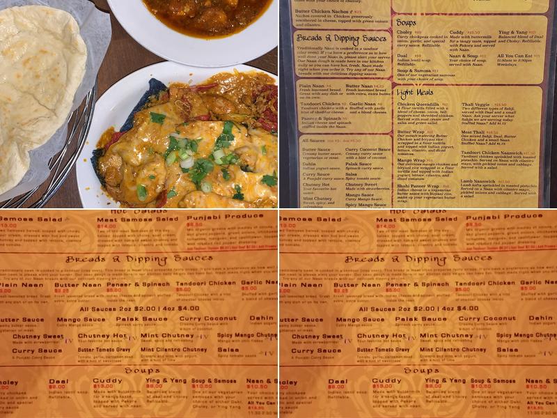 Northern Dhaba Hot House Menu