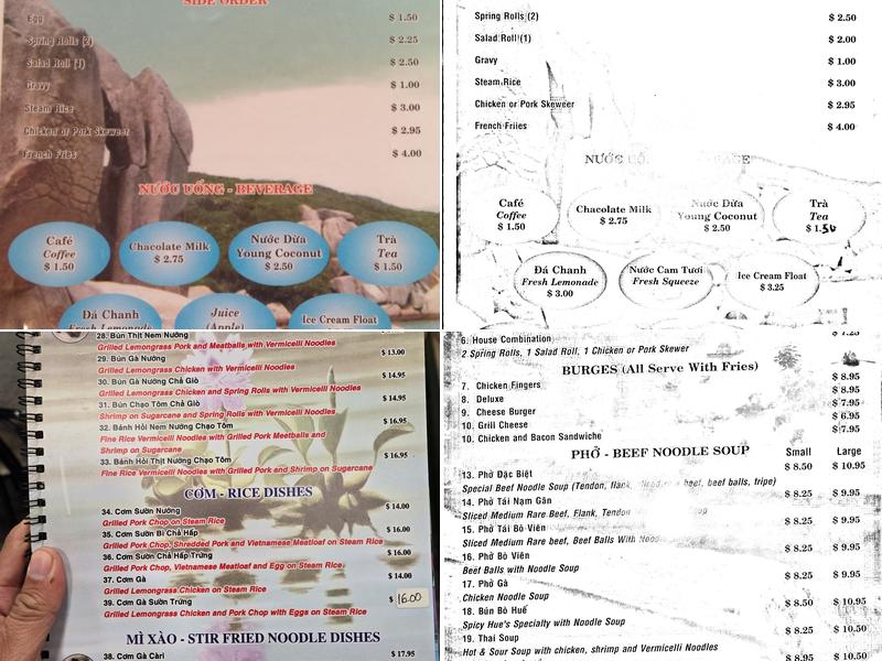 Pho 88 Restaurant Menu