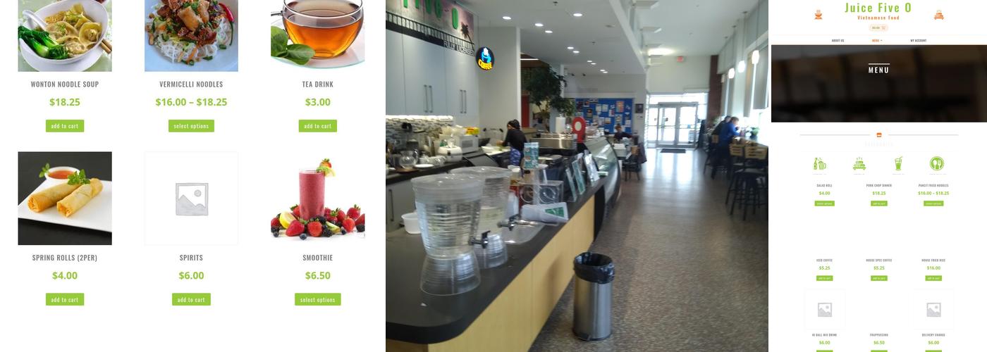 Juice Five O - Noodle bar Menu