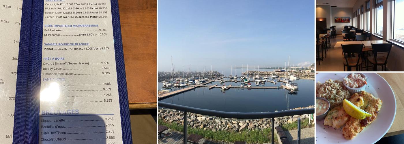 Restaurant Saint James au bar de l'eau Menu
