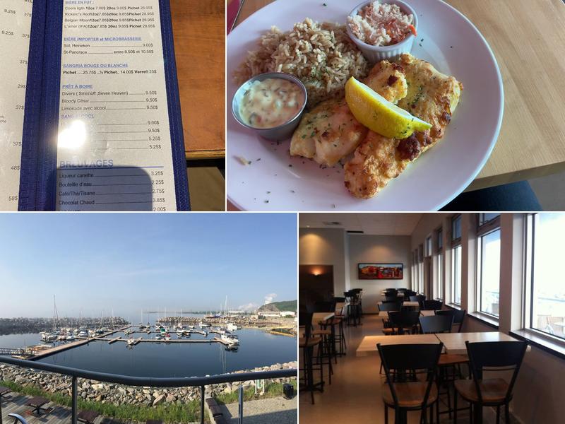 Restaurant Saint James au bar de l'eau Menu