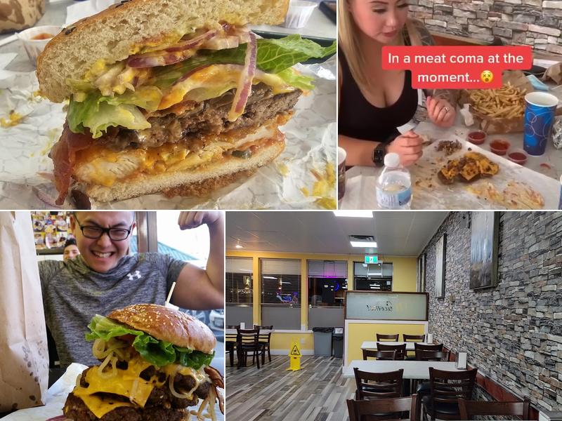 Texx Big Burger Menu