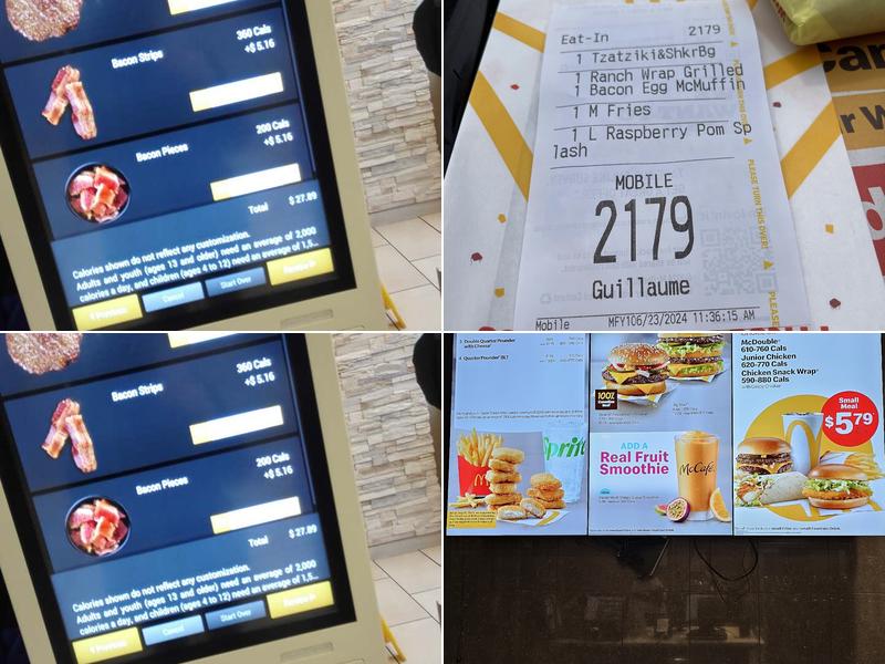 McDonald’s Menu