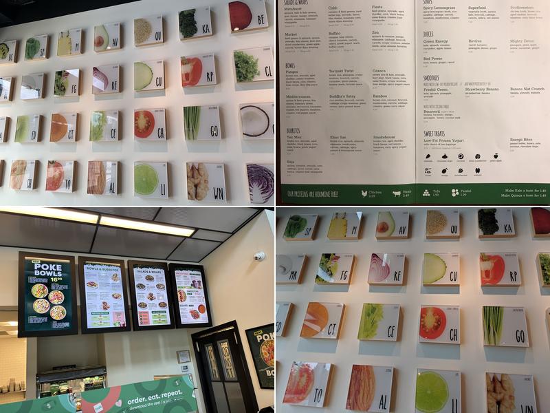 Freshii Menu