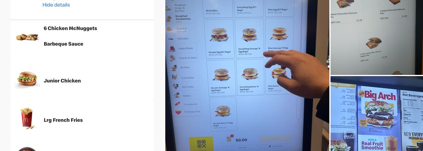 McDonald’s Menu