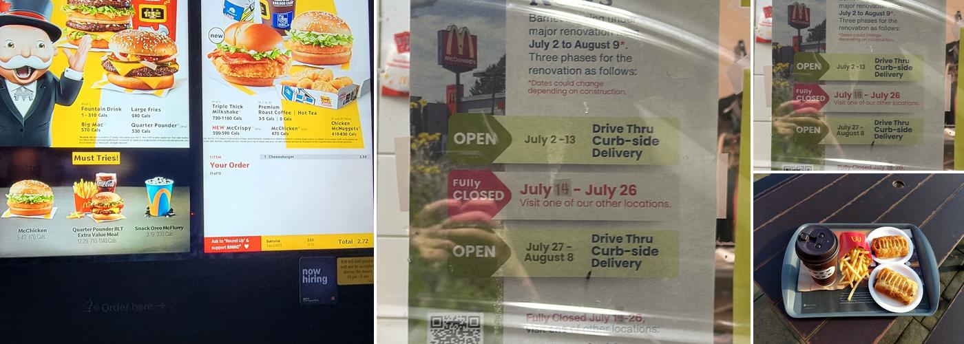 McDonald's Menu