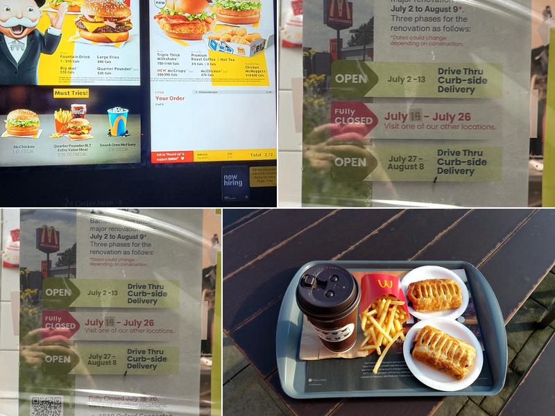McDonald's Menu