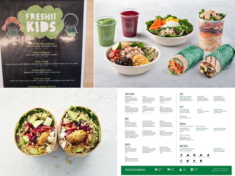 Freshii Menu