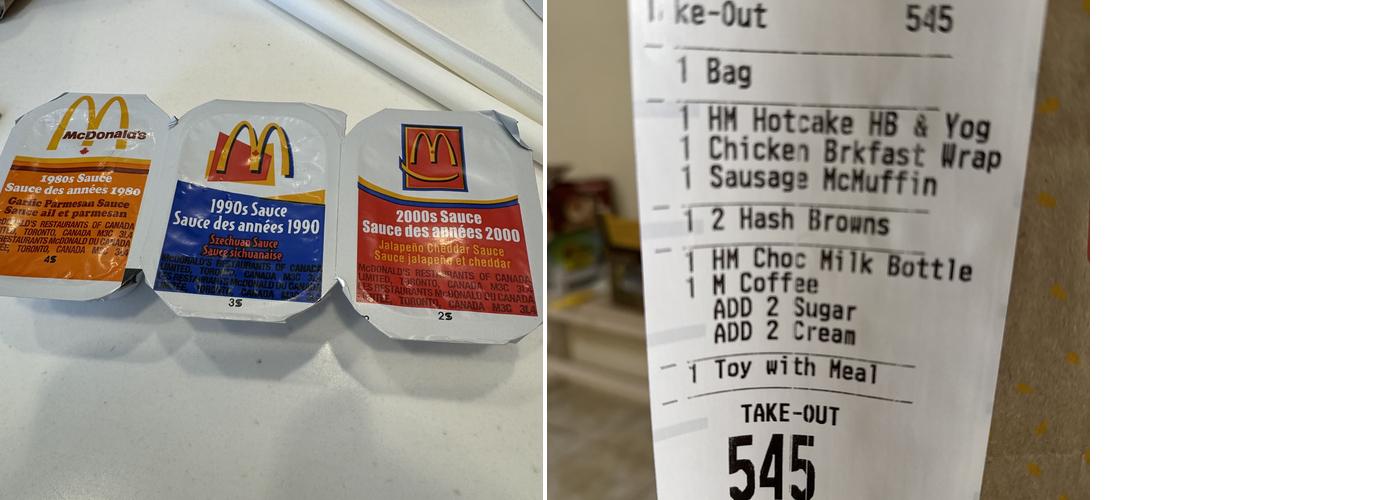 McDonald's Menu