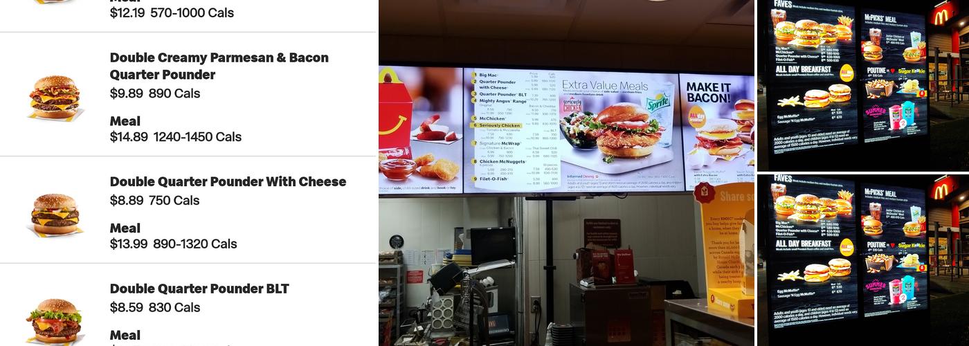 McDonald's Menu