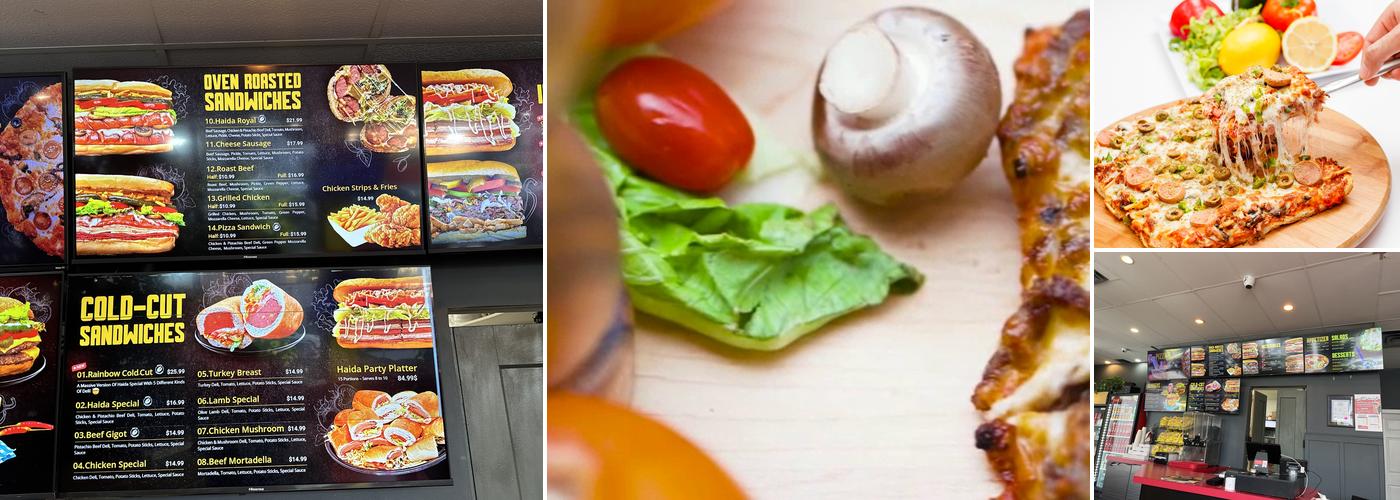 Haida Sandwich Menu
