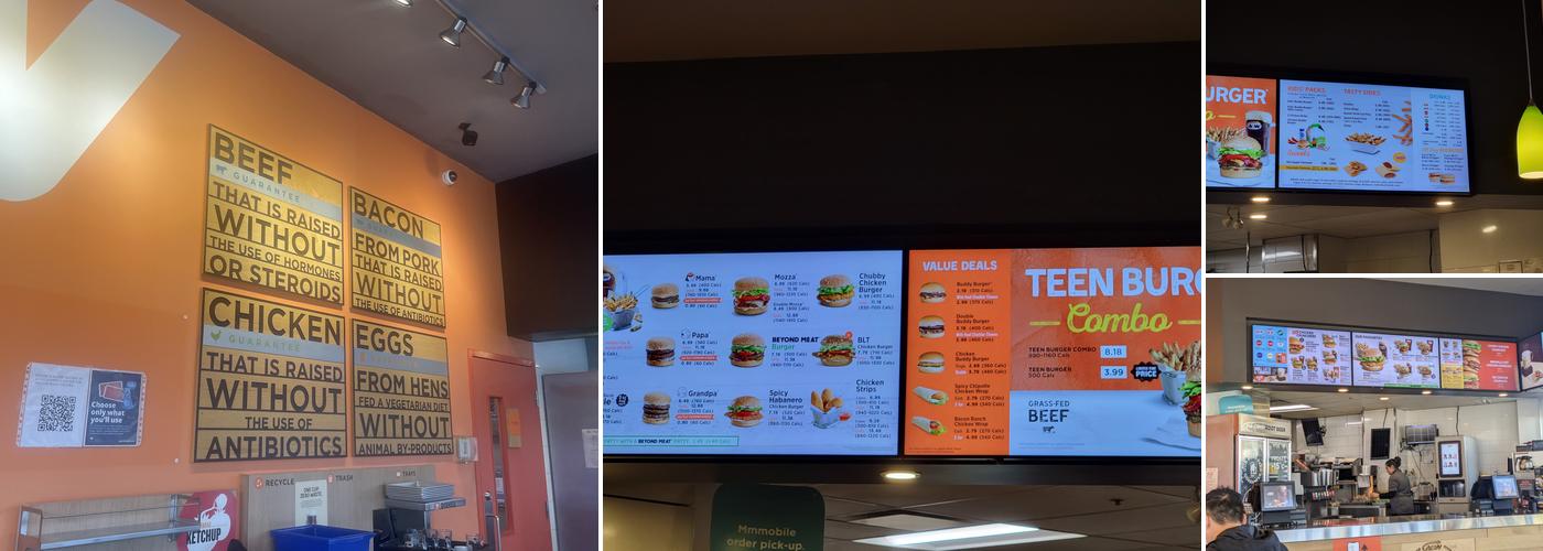 A&W Canada Menu