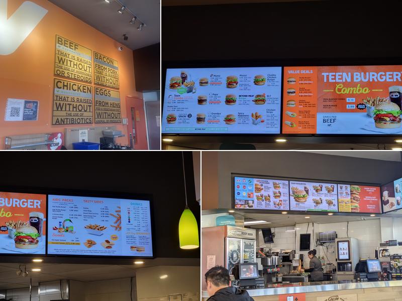 A&W Canada Menu