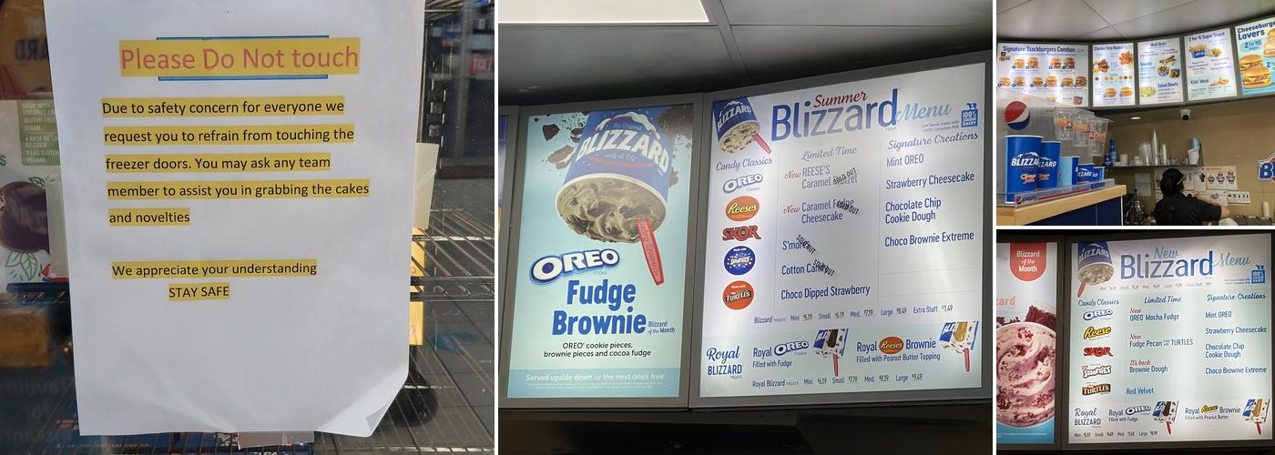 Dairy Queen Menu