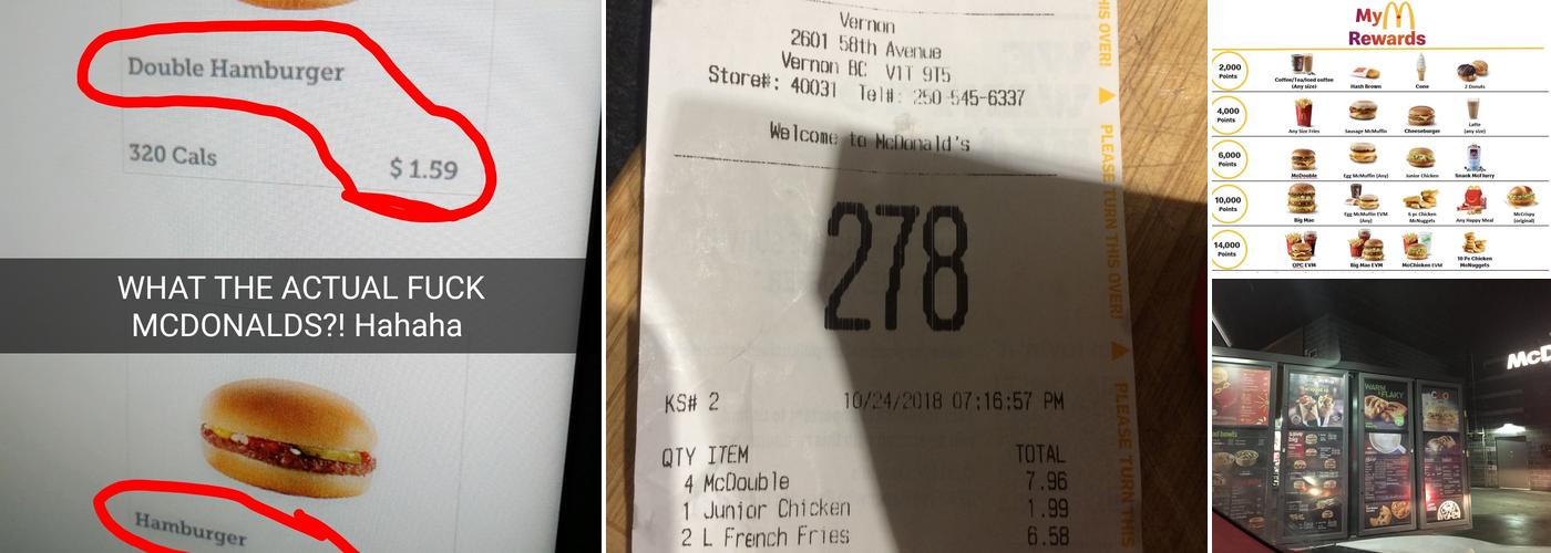 McDonald's Menu