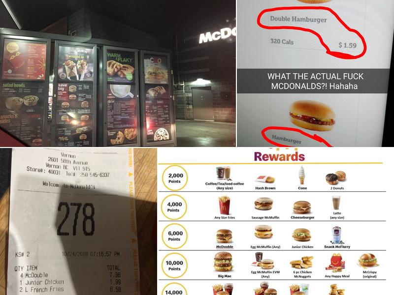 McDonald's Menu
