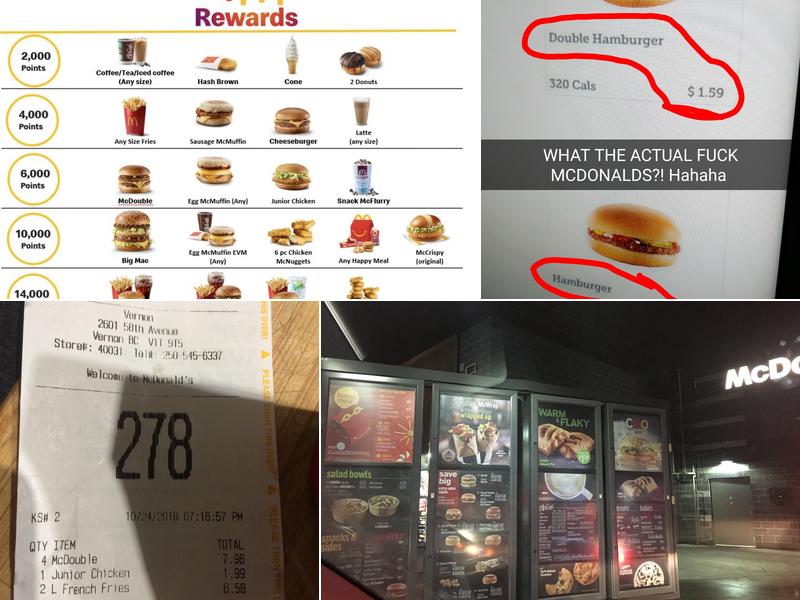 McDonald's Menu