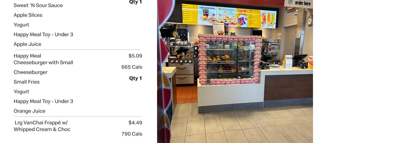 McDonald's Menu