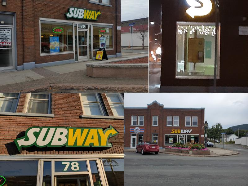 Subway 78 Roseberry St, Campbellton