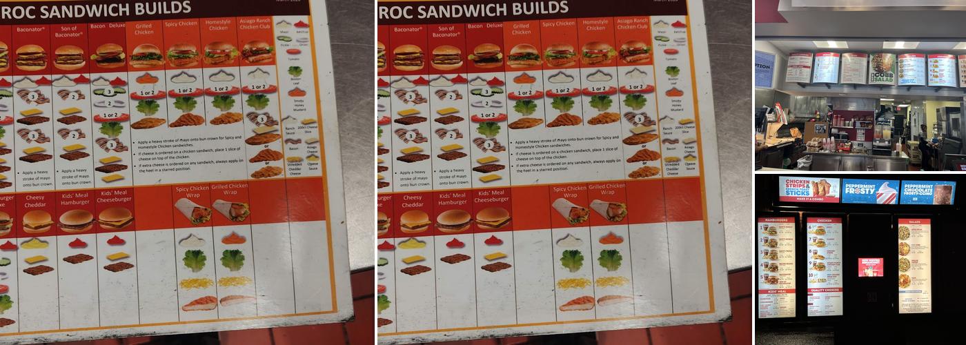 Wendy's Menu