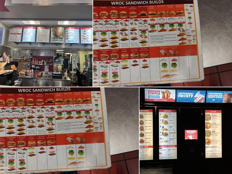 Wendy's Menu