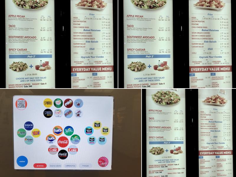 Wendy's Menu